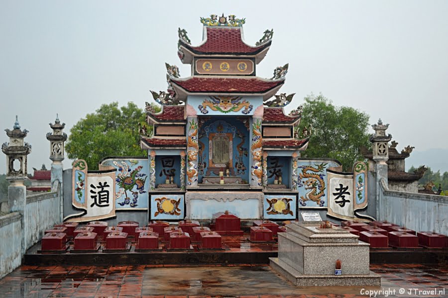 Een familiegraf in Vietnam