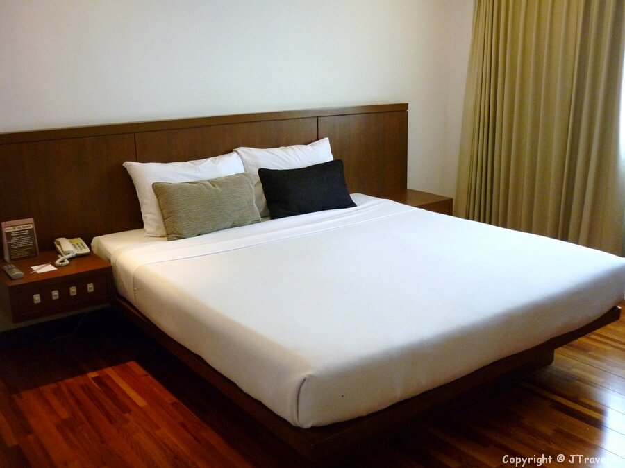 Mijn kamer in het Narai Hotel in Bangkok