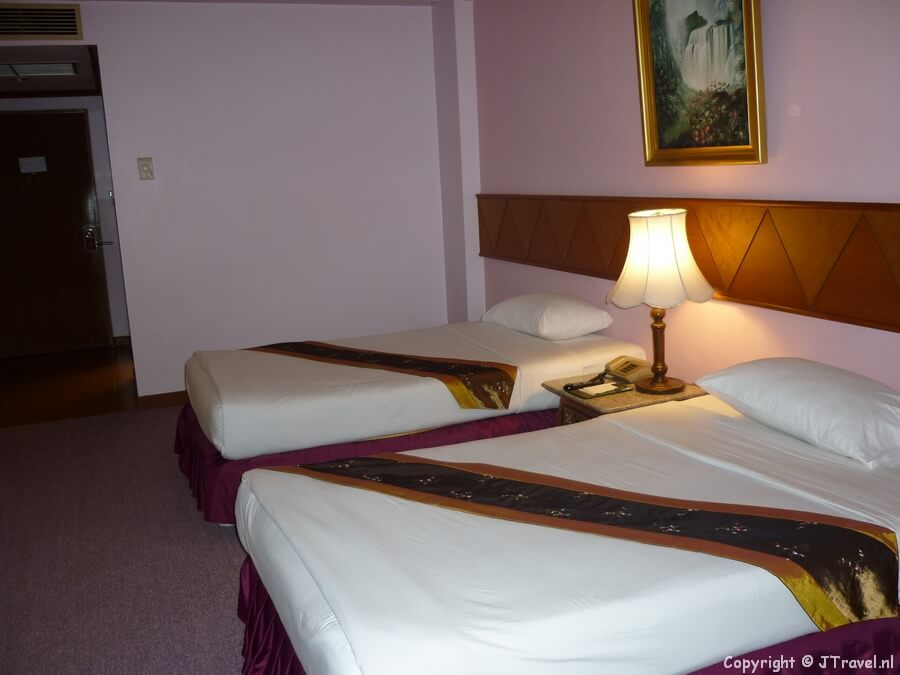 Mijn kamer in het Viang Tak Riverside Hotel in Tak