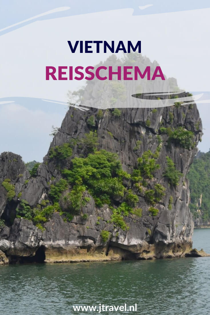 Mijn complete reisschema van dag tot dag van mijn 21-daagse rondreis door Vietnam lees je hier. Lees je mee? #vietnam #reisschema #jtravel #jtravelblog