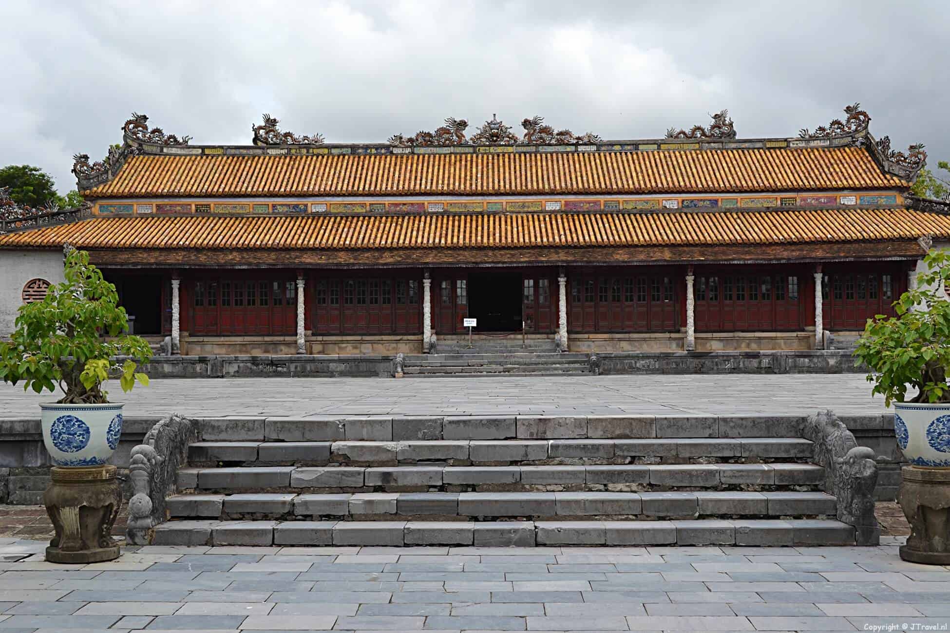 Het reisschema van mijn reis door Vietnam in 2013