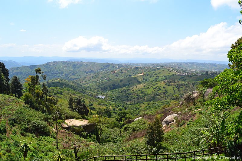 Uitzicht over de Vallei der 1.000 heuvels