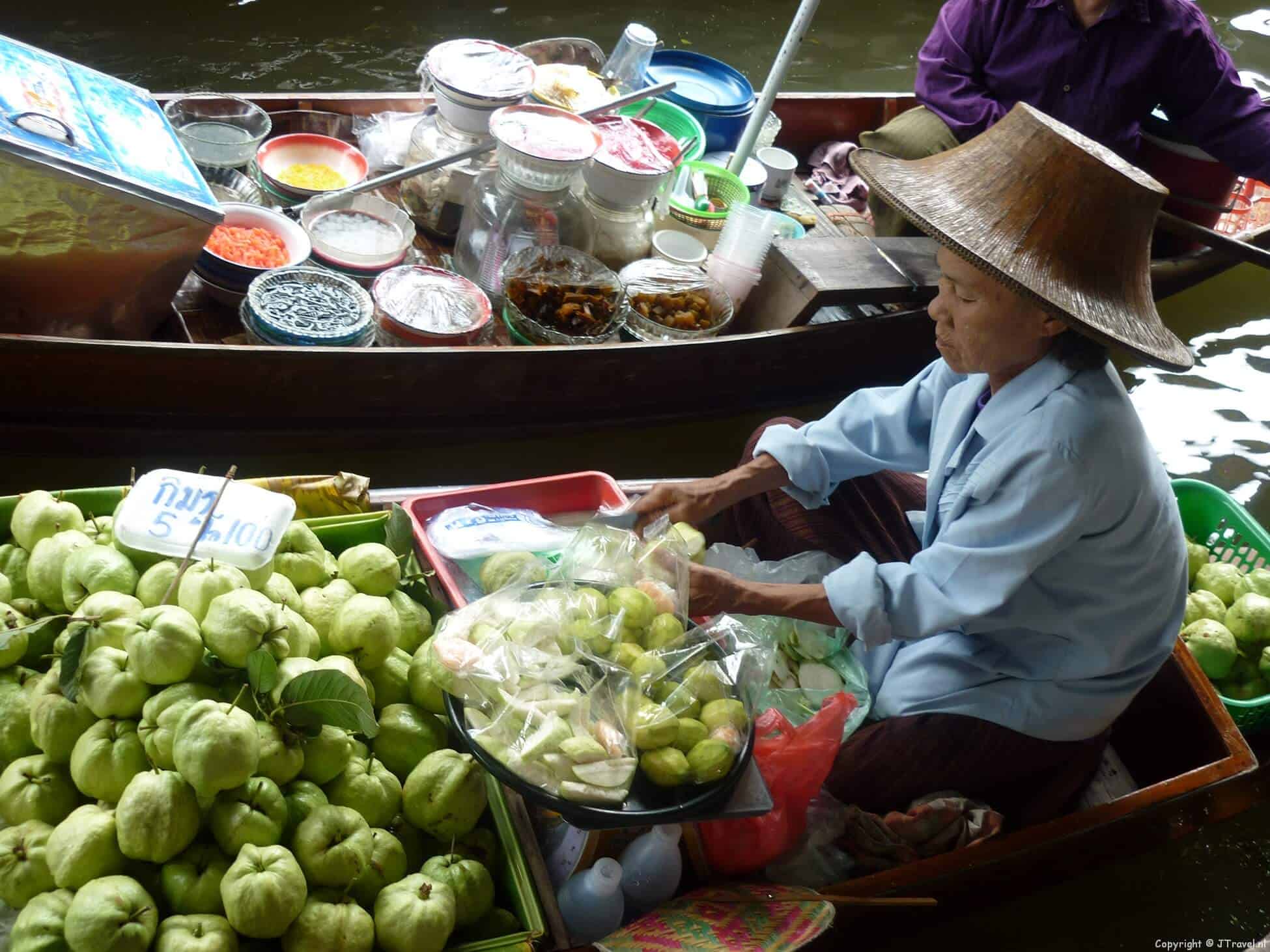 Damnoen Saduak Floating Market (Drijvende Markt)