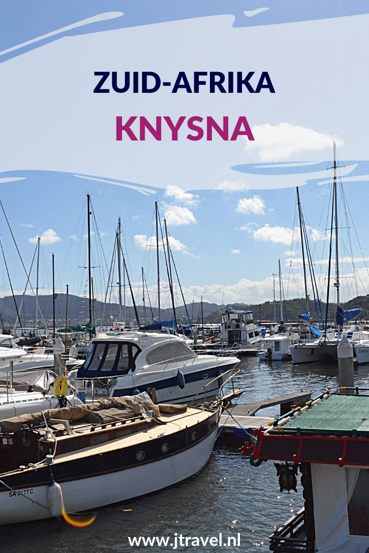 Knysna (uitspraak is Nijsna) ligt aan de zuidkust van Zuid-Afrika met een mooi centrum en een heus Waterfront waar het goed toeven is met winkels en boten. Een mooie excursies is vanuit de lagune een boottocht naar Featherbed Nature Reserve aan de overkant van de lagune. Meer weten, lees dan dit artikel. Lees je mee? #knysna #zuidafrika #jtravel #jtravelblog