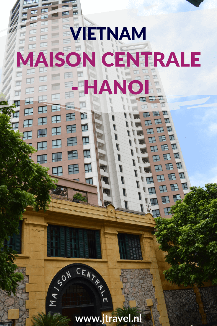 Iets wat je gezien moet hebben als je in de Vietnamese hoofdstad Hanoi verblijft is Maison Centrale. Tijdens de Vietnamoorlog een gevangenis, nu een museum. Meer lezen over het Maison Centrale doe je op mijn website. Lees je mee? #hanoi #vietnam #maisoncentrale #jtravel #jtravelblog