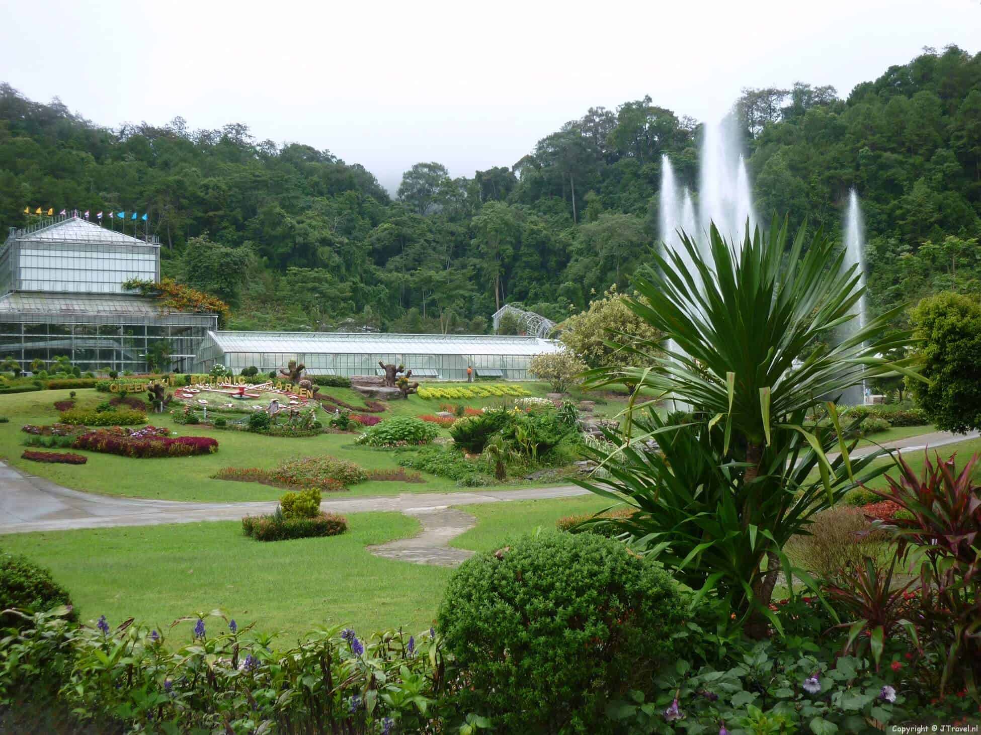 Queen Sirikit Botanische Tuin bij Chiang Mai