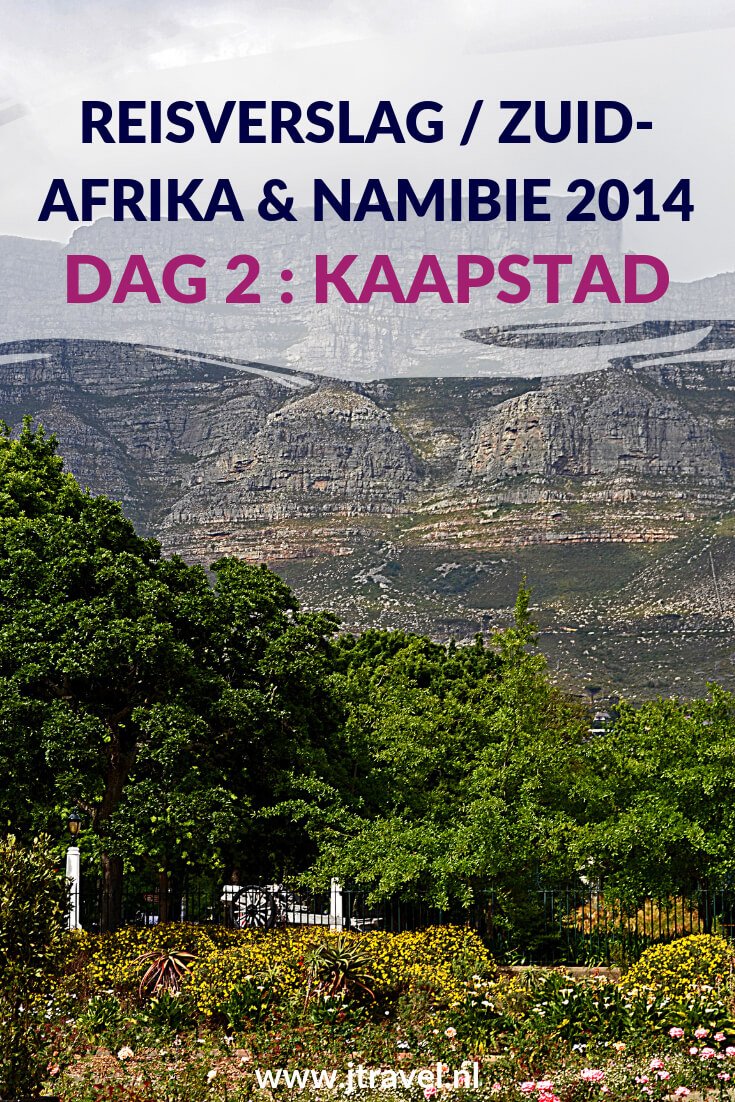 Op dag 2 van mijn 22-daagse groepsrondreis door Zuid-Afrika en Namibië was de groep een groot deel de dag nog niet in Kaapstad, zodoende had ik de tijd aan mezelf en bezocht ik Kaapstad, met het Two Oceans Aquarium, Company's Garden en deed inkopen in Waterfront. Alles over de tweede dag van mijn reis door Zuid-Afrika & Namibië lees je hier. Lees je mee? #zuidafrika #kaapstad #capetown #reisverslag #jtravel #jtravelblog