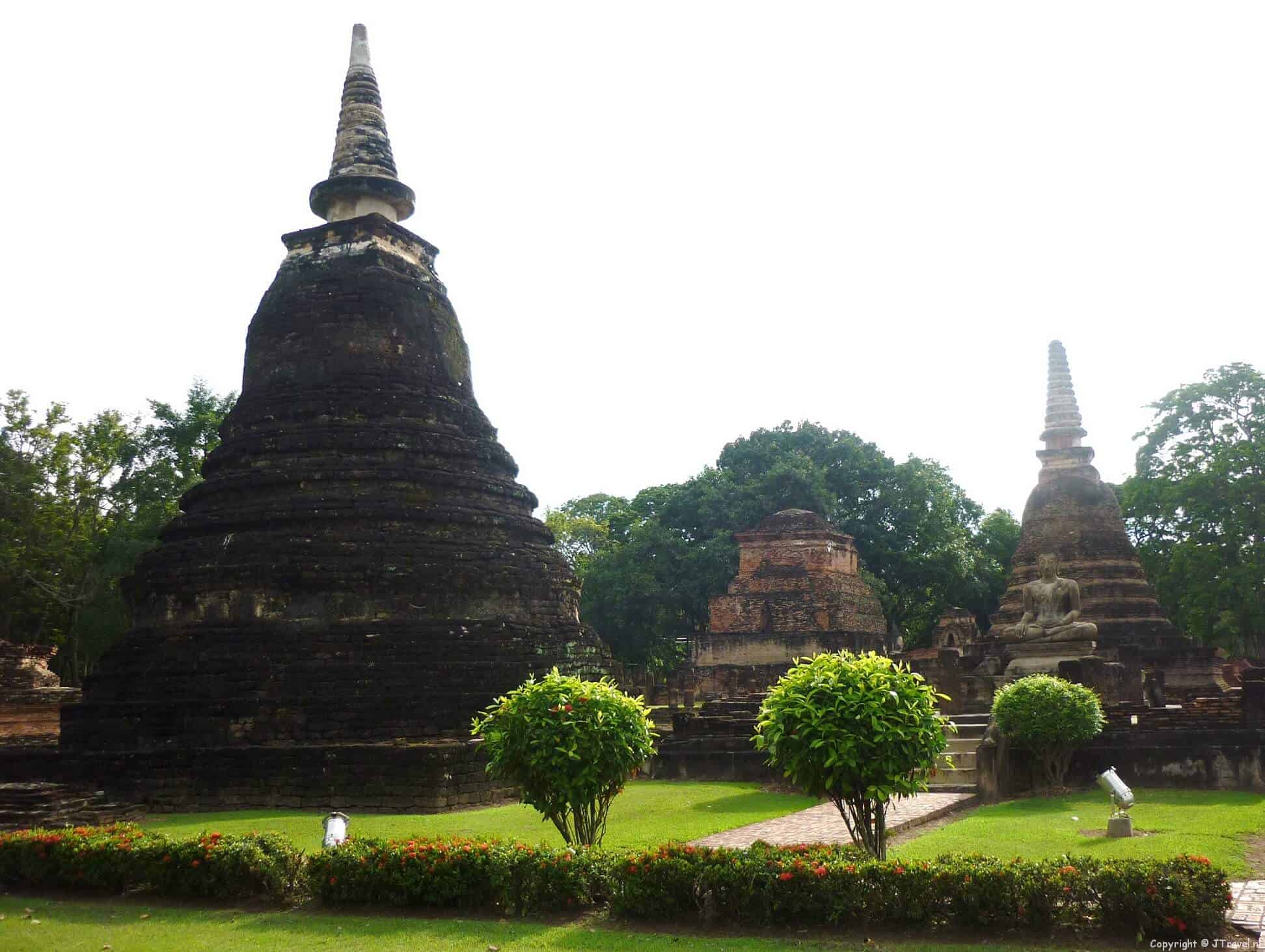 Tempelonderdelen in Thailand