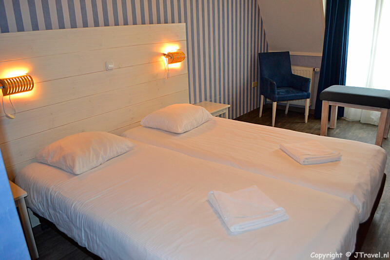 Mijn kamer in het Fletcher Hotel De Cooghen in De Koog