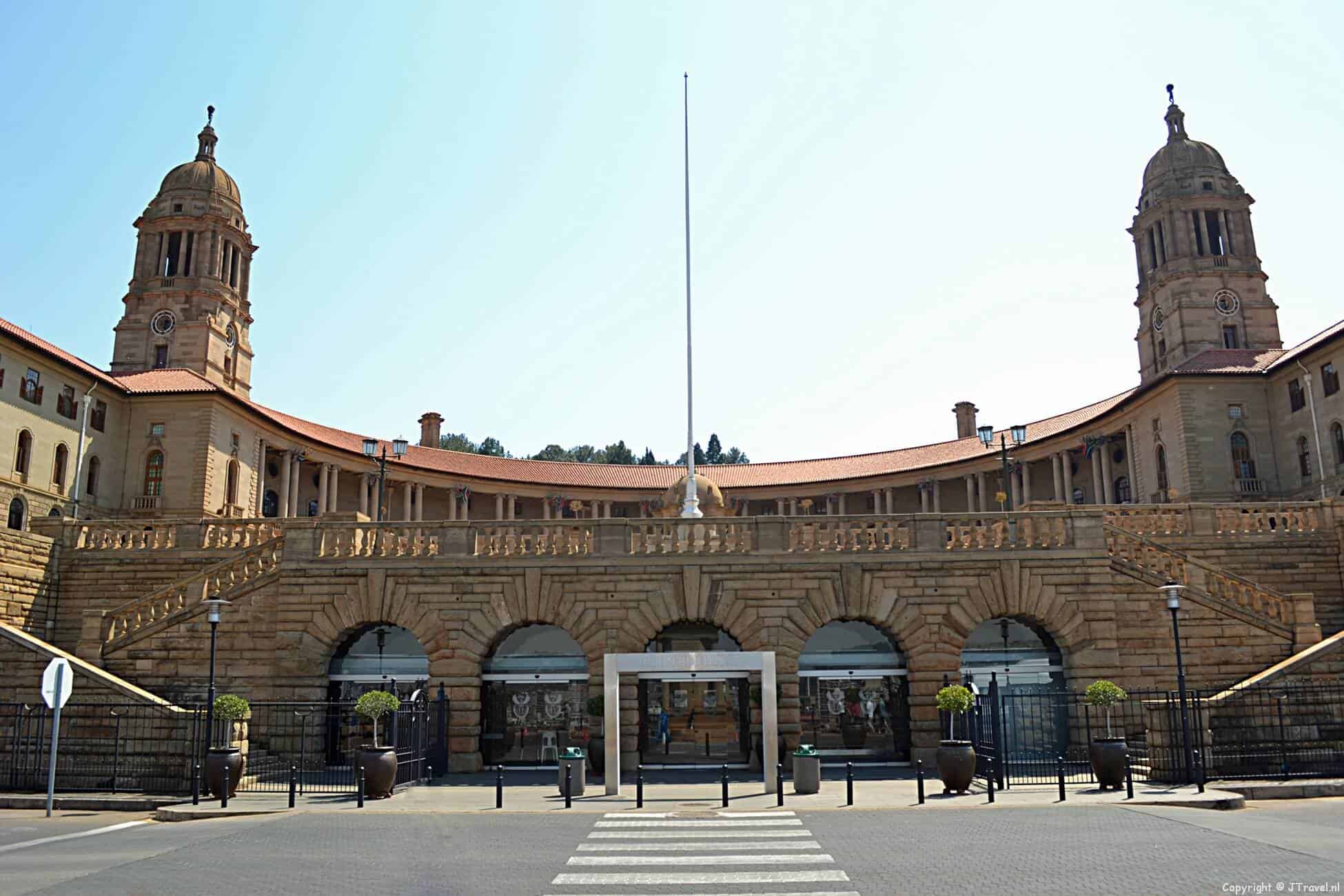 Union Buildings in Pretoria in Zuid-Afrika