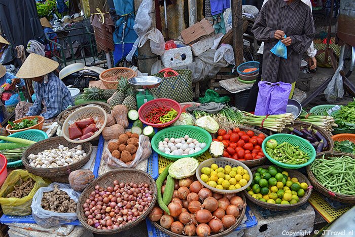 De markt in Hoi An