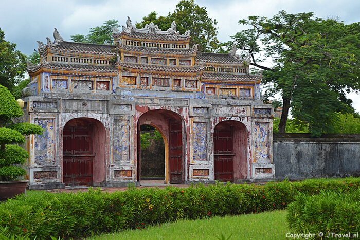 In de Citadel van Hué