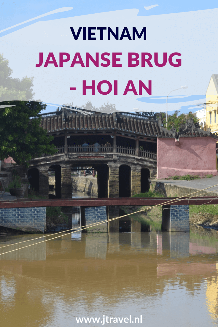 De bekendste brug in het mooiste stadje van Vietnam is de Japanse Brug. Hoi An staat op de Werelderfgoedlijst van UNESCO. Er is veel meer te zien in Hoi An dan alleen de Japanse Brug. Wat er te zien is lees in dit artikel. Lees je mee? #japansebrug #hoian #vietnam #werelderfgoedlijst #unesco #jtravel #jtravelblog De bekendste brug in het mooiste stadje van Vietnam is de Japanse Brug. Hoi An staat op de Werelderfgoedlijst van UNESCO. Er is veel meer te zien in Hoi An dan alleen de Japanse Brug. Wat er te zien is lees in dit artikel. Lees je mee? #japansebrug #hoian #vietnam #werelderfgoedlijst #unesco #jtravel #jtravelblog