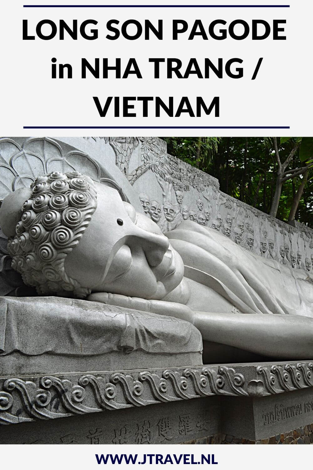 De Long Son Pagode is een boeddhistische tempel in Nha Trang. Deze tempel wordt als één van de belangrijkste plaatsen in Nha Trang beschouwd. Achter de pagode ligt een enorm Boeddhabeeld. Meer lezen over deze tempel doe je op mijn website. Lees je mee? #longsonpagode #pagode #nhatrang #vietnam #jtravel #jtravelblog De Long Son Pagode is een boeddhistische tempel in Nha Trang. Deze tempel wordt als één van de belangrijkste plaatsen in Nha Trang beschouwd. Achter de pagode ligt een enorm Boeddhabeeld. Meer lezen over deze tempel doe je op mijn website. Lees je mee? #longsonpagode #pagode #nhatrang #vietnam #jtravel #jtravelblog