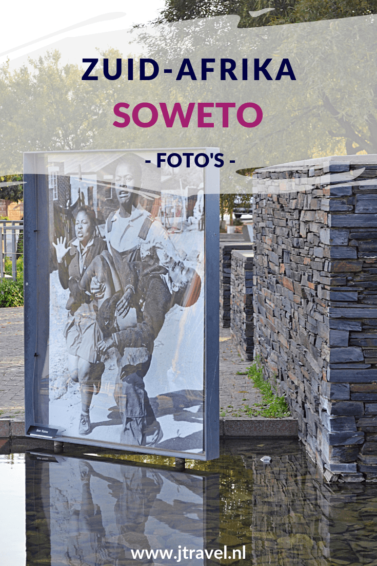 Een zeer indrukwekkende excursies is een fietstour door Township Soweto. Hier ligt zoveel geschiedenis uit de Apartheid. Tijdens de fietstour rijd je langs de bekende plekken zoals het huis van Nelson Mandela en het Hector Pieterson Museum. Mijn foto's van Soweto zie je hier. Kijk je mee? #soweto #township #fietsen #zuidafrika #apartheid #jtravel #jtravelblog #fotos