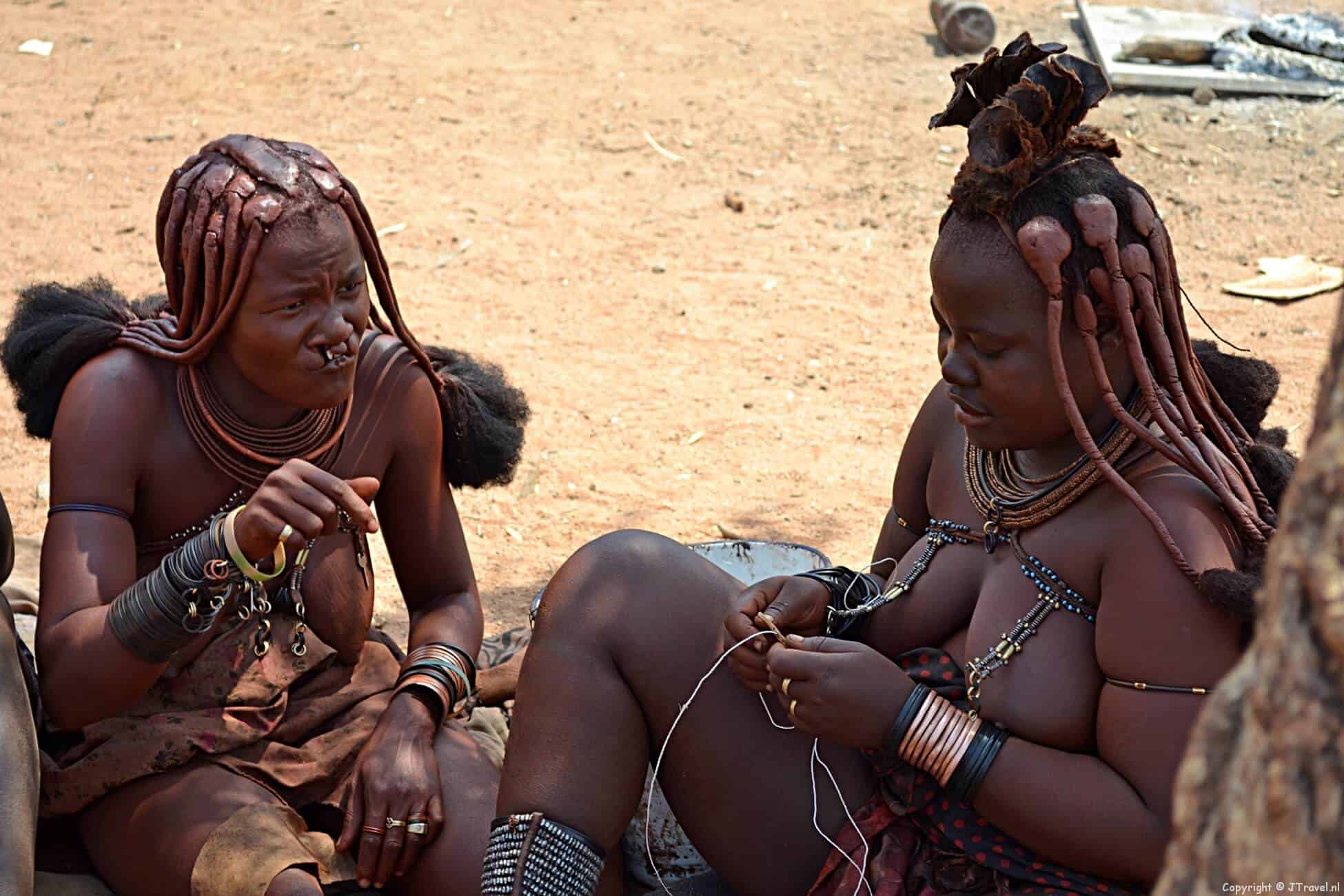 Otjikandero Himba Orphanage Village in Namibiรซ