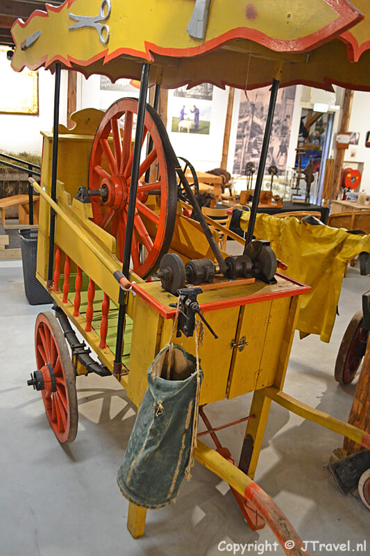 De kermis in het Cultuurhistorisch Museum Texel in De Waal