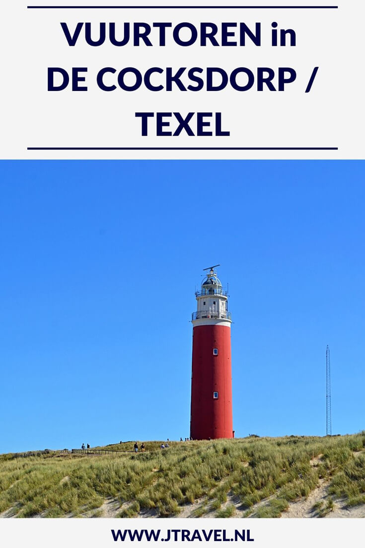 Hét symbool van Texel is de rode vuurtoren op de noordpunt van het eiland vlakbij De Cocksdorp. Na een trap van 153 treden sta je 45 meter boven zeeniveau op een omloop met een schitterend uitzicht over de zee. Meer informatie over de Vuurtoren van Texel lees je hier? Lees je mee? #vuurtoren #vuurtorentexel #decocksdorp #texel #waddeneiland #nederland #jtravel #jtravelblog