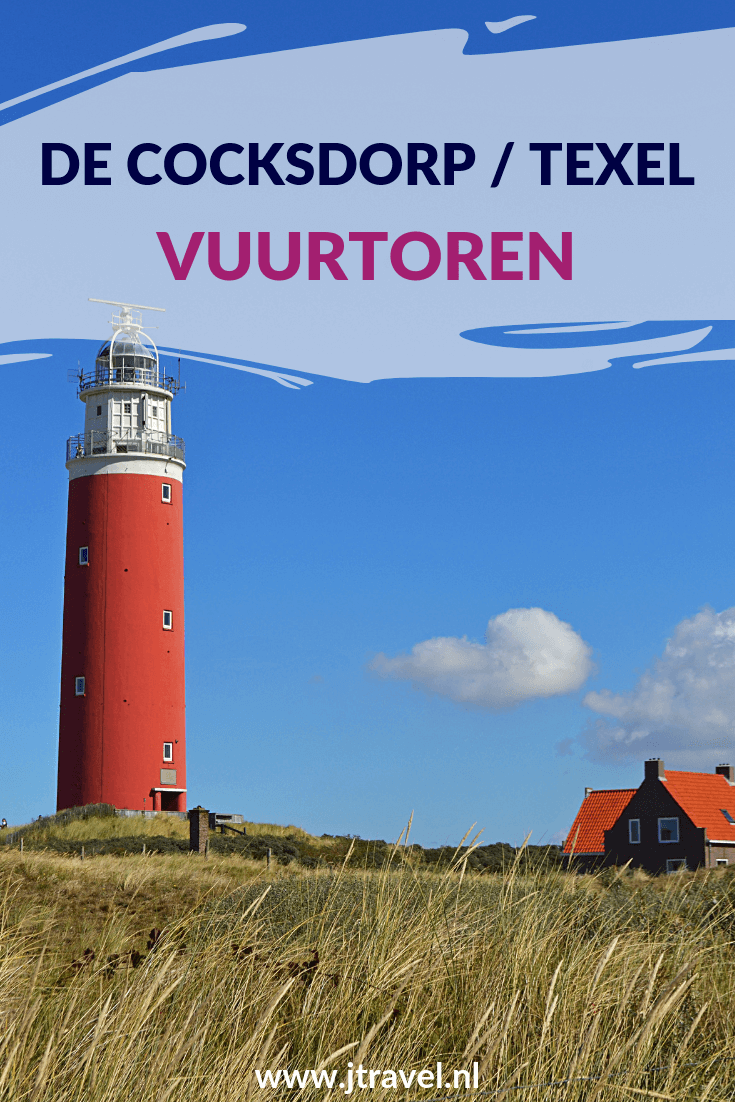 Hét symbool van Texel is de rode vuurtoren op de noordpunt van het eiland vlakbij De Cocksdorp. Na een trap van 153 treden sta je 45 meter boven zeeniveau op een omloop met een schitterend uitzicht over de zee. Meer informatie over de Vuurtoren van Texel lees je hier? Lees je mee? #vuurtoren #vuurtorentexel #decocksdorp #texel #waddeneiland #nederland #jtravel #jtravelblog