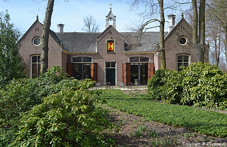 Het koetshuis van Kasteel Keukenhof in Lisse