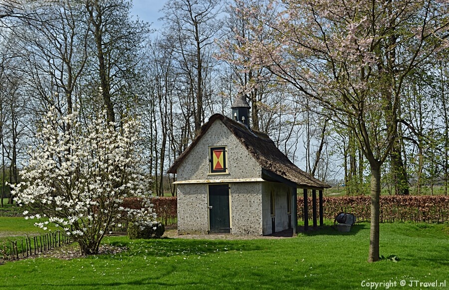 Het eendenhuis van Kasteel Keukenhof in Lisse