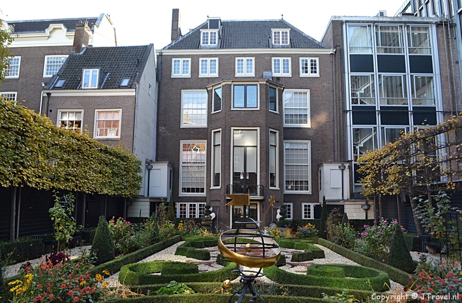 De tuin van Museum Willet-Holthuysen in Amsterdam