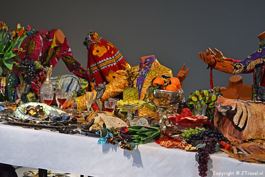 Kunstwerk in het LAM (Lisse Art Museum) / Copyright © JTravel.nl