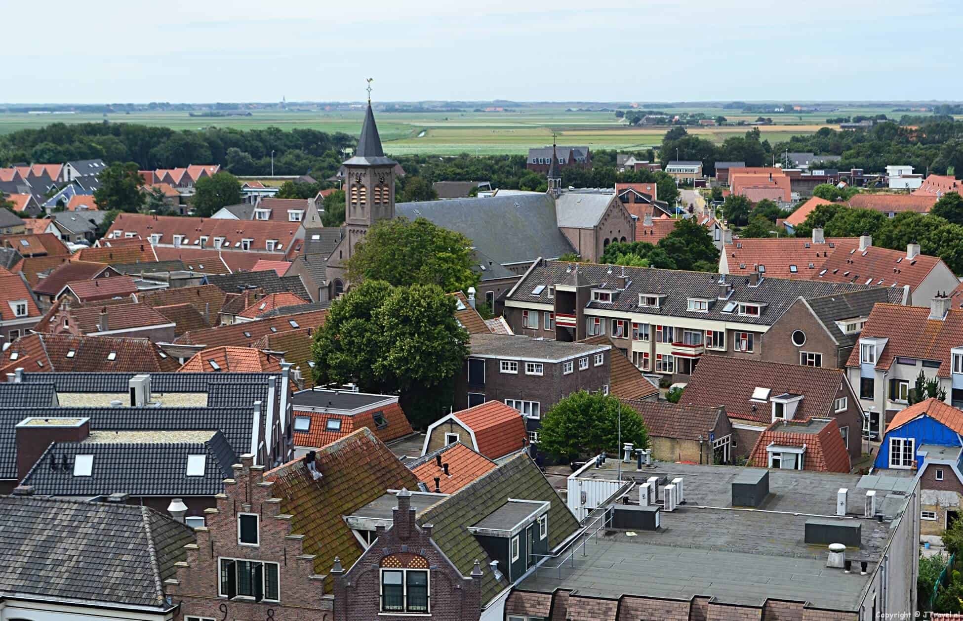 De Burghtkerk in Den Burg op Texel