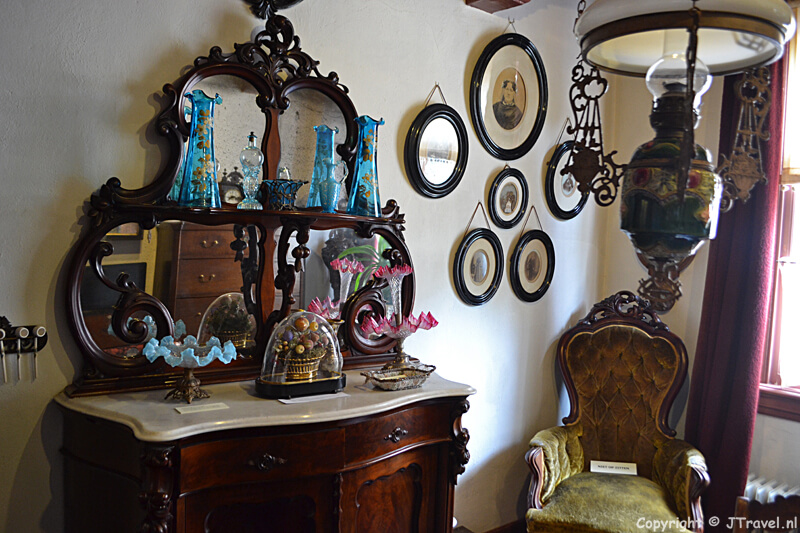 De opkamer in de Oudheidkamer in Den Burg