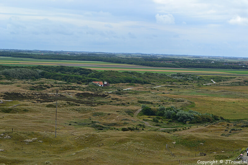 Uitzicht vanaf de vuurtoren