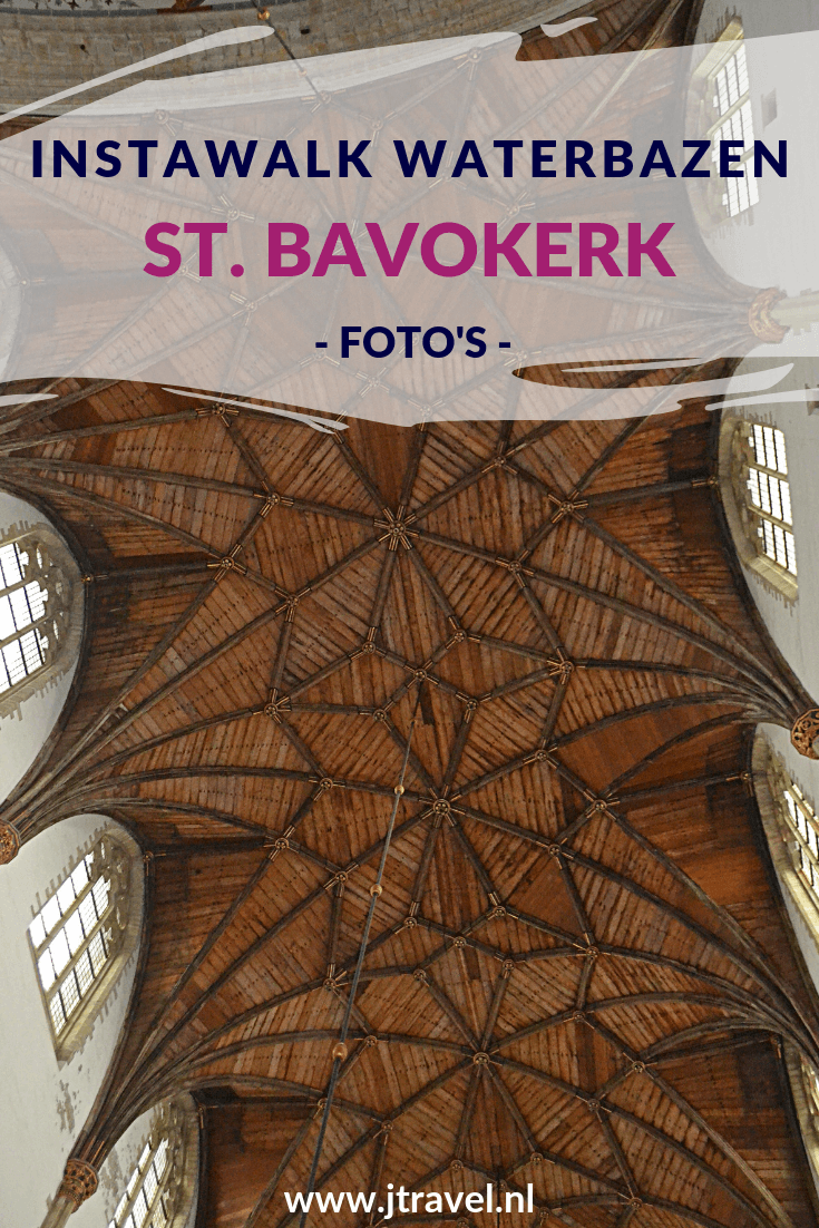 Tijdens de Instawalk Waterbazen bezocht ik o.a. de schitterende St. Bavokerk in Haarlem. Voor deze instawalk nam ik een kijkje in de gewelven van de St. Bavokerk. Mijn foto's van deze kerk in het centrum van Haarlem zie je hier. Kijk je mee? #bavokerk #haarlem #instawalk #instawalkwaterbazen #waterbazen #jtravel #jtravelblog