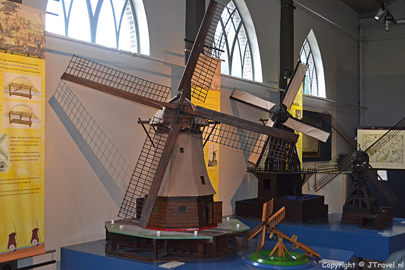 Molens in het Cruquius Museum