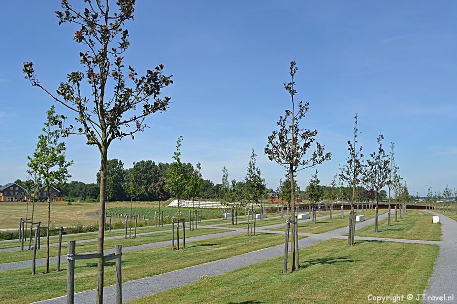 Het Nationaal Monument MH17 in Vijfhuizen