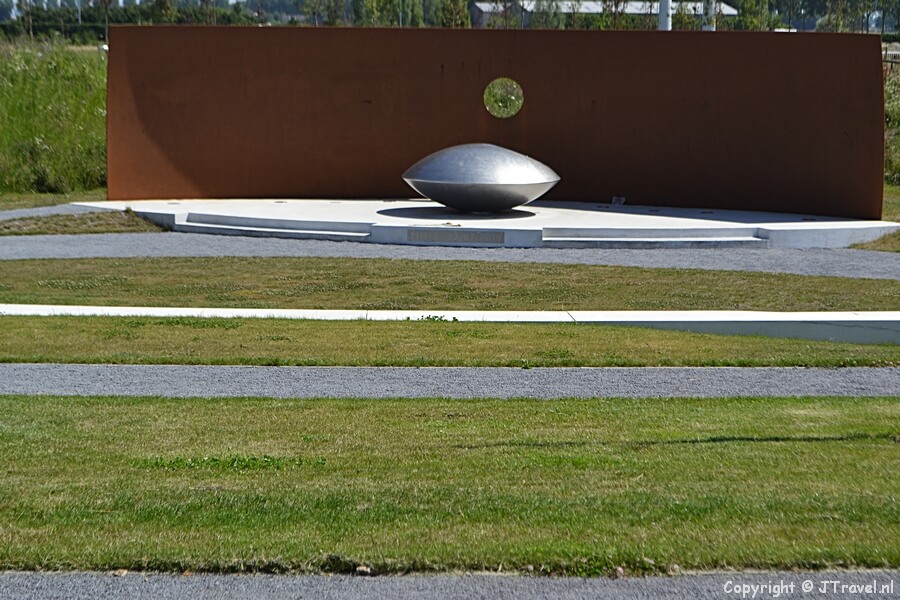 Het Nationaal Monument MH17 in Vijfhuizen