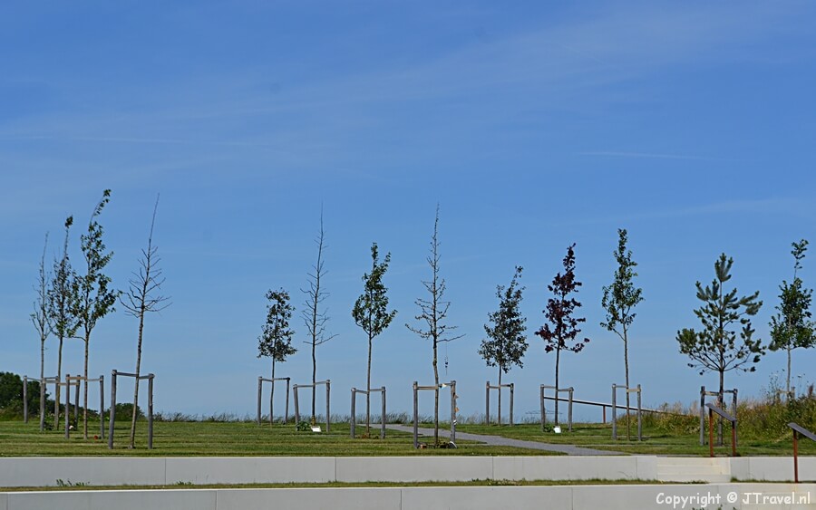 Het Nationaal Monument MH17 in Vijfhuizen