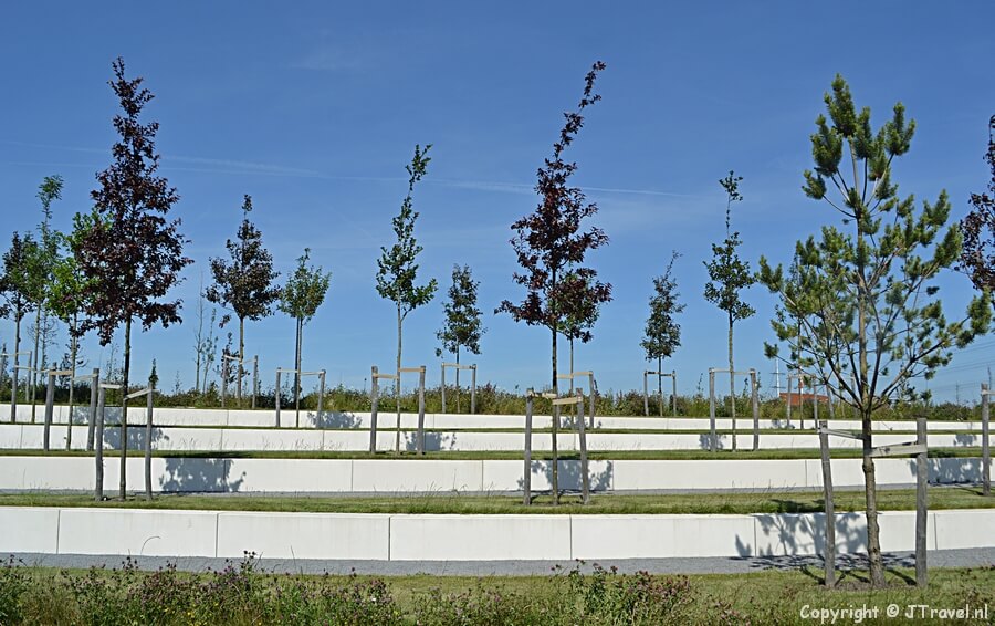 Het Nationaal Monument MH17 in Vijfhuizen