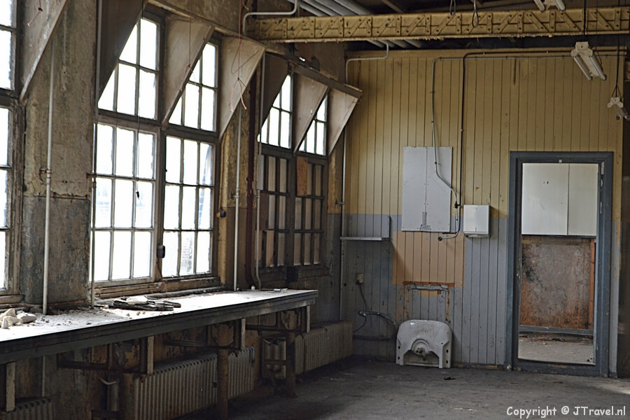 Op het afgesloten deel van de Instawalk Hembrugterrein op 20-10-2018