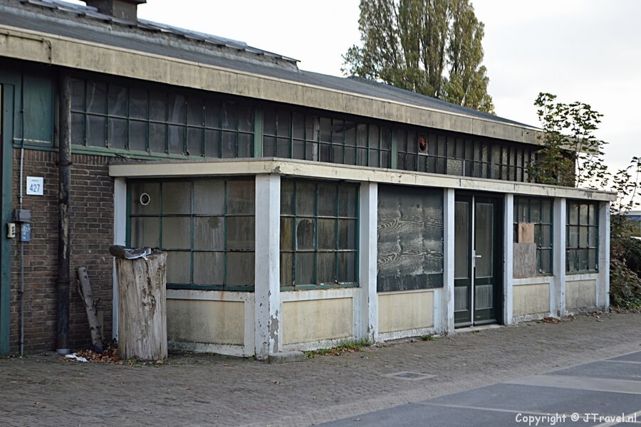 Op het Hembrugterrein na de Instawalk Hembrugterrein om Zaandam op 20-10-2018