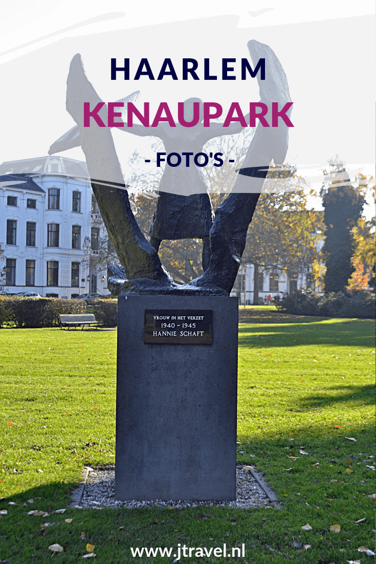Niet ver van het station van Haarlem ligt het Kenaupark met het momument van verzetsstrijdster Hannie Schaft. Mijn foto's van dit park zie je op mijn website. Kijk je mee? #kenaupark #haarlem #hannieschaft #jtravel #jtravelblog #fotos