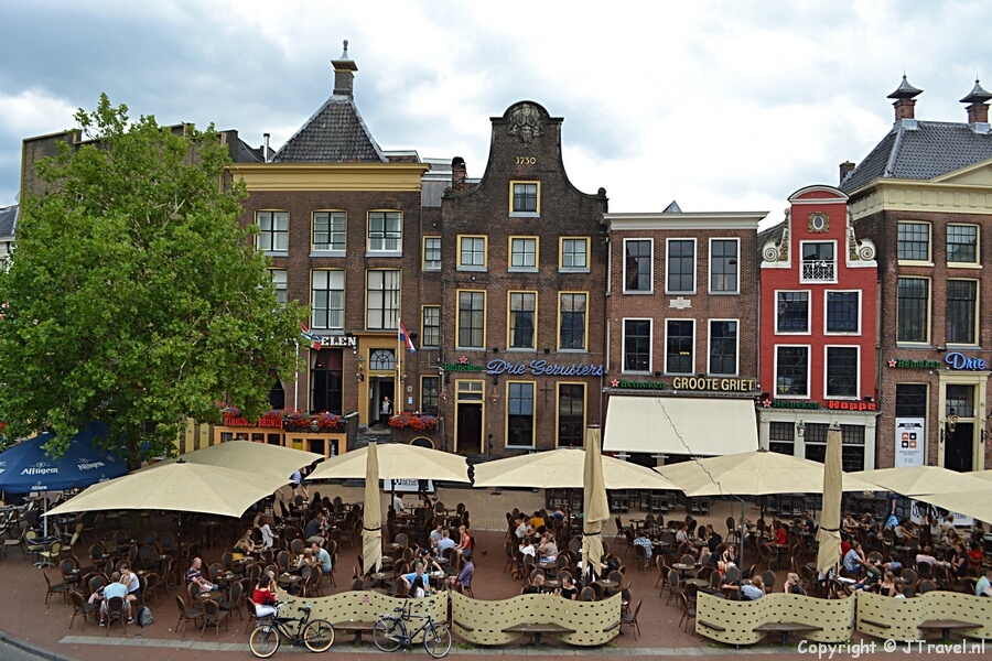 Horecagelegenheden aan de Grote Markt in Groningen