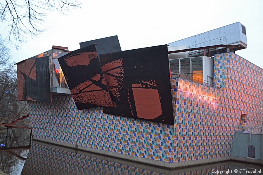 Het Groninger Museum in Groningen