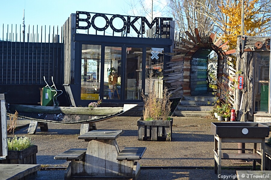 De Ceuvel tijdens de wandeling door Amsterdam Noord