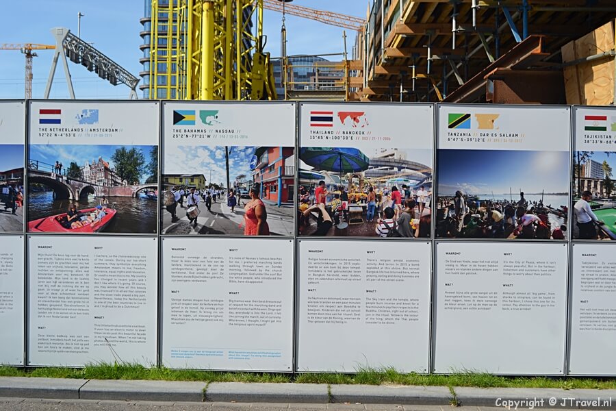 De foto-expositie Streets of the World van Jeroen Swolfs in Amsterdam
