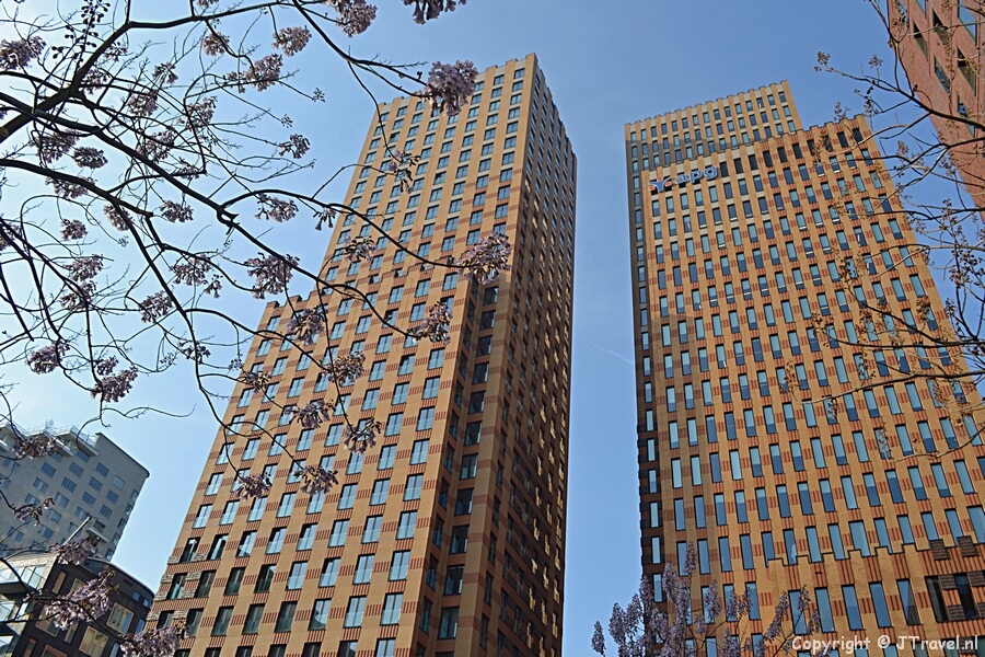 Kantoorgebouwen aan de Amsterdamse Zuidas