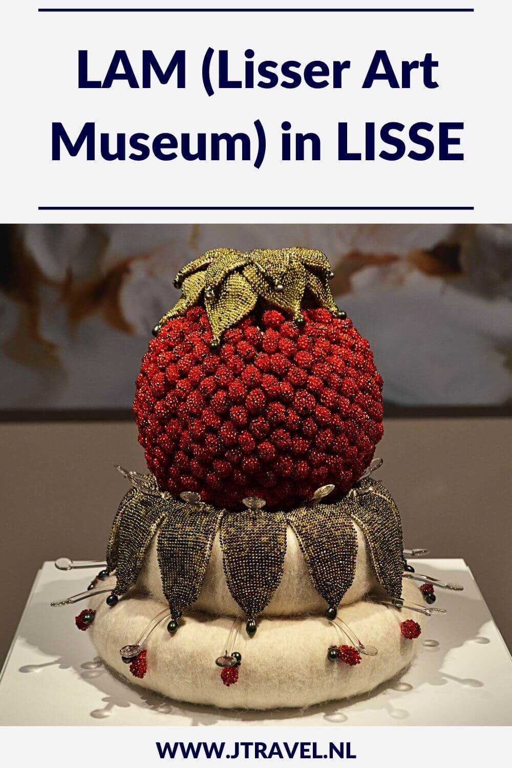 Ik bezocht het LAM (Lisser Art Museum) in Lisse. Een museum anders dan anders. Informatie over dit museum op het terrein van Kasteel Keukenhof lees je in dit artikel. Lees je mee? #lamlisse #lam #lisse #bollenstreek #museum #jtravel #jtravelblog Ik bezocht het LAM (Lisser Art Museum) in Lisse. Een museum anders dan anders. Informatie over dit museum op het terrein van Kasteel Keukenhof lees je in dit artikel. Lees je mee? #lamlisse #lam #lisse #bollenstreek #museum #jtravel #jtravelblog