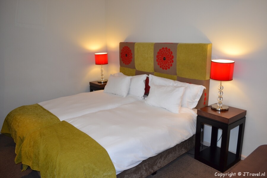 Mijn kamer in het Strand Tower Hotel in Kaapstad