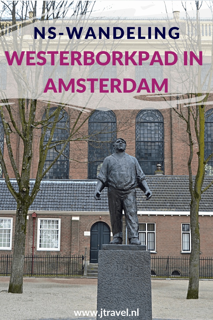 Ik maakte een wandeling langs een stukje van het Westerborkpad in Amsterdam. Onderweg kwam ik door de Joodse buurt van Amsterdam en langs 9 musea, waarvan ik er tijdens deze wandeling twee bezocht: het Verzetsmuseum en de Hollandsche Schouwburg. Mijn belevenissen en mijn route lees je in dit artikel. Loop je mee? #amsterdam #westerborkpad #verzetsmuseum #hollandscheschouwburg #geschiedenis #tweedewereldoorlog #wandelen #hiken #jtravel #jtravelblog