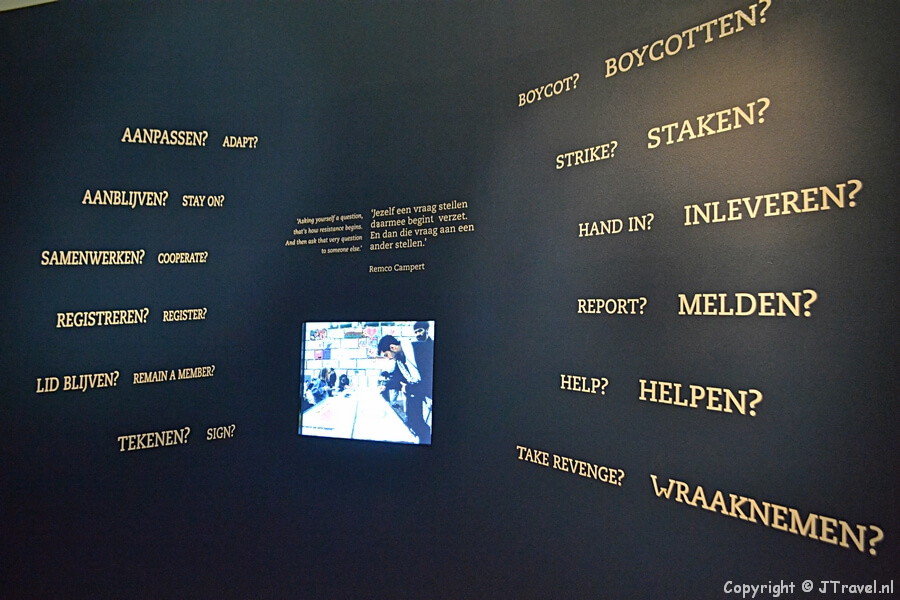 Het Verzetsmuseum in Amsterdam