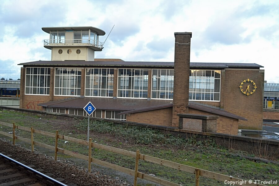 Het Muiderpoortstation in Amsterdam in Amsterdam