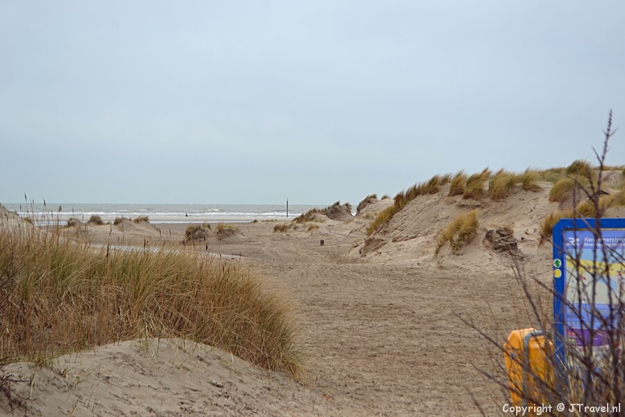 Het Strandvonderpad in IJmuiden